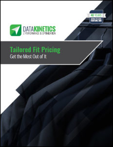 eBook Tailored Fit Pricing