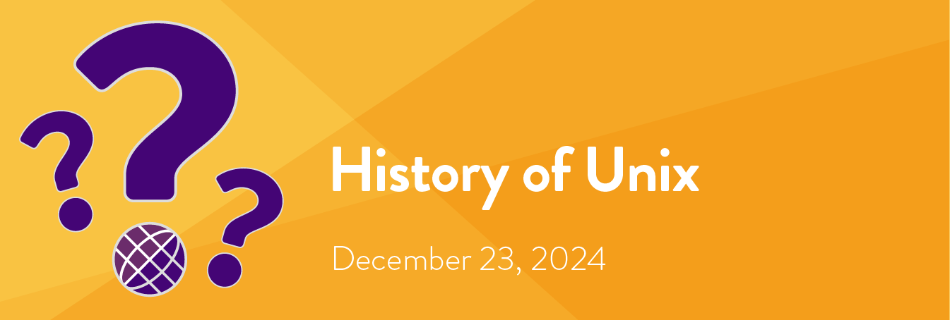 History of Unix