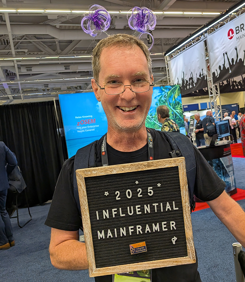 John Baker - Influential Mainframer 2025 John Baker - Influential Mainframer 2025