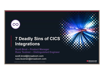 December 2024 | The 7 Deadly Sins of CICS Integrations
