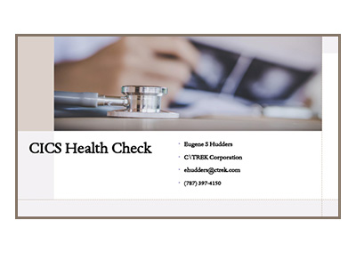 March 2021 | CICS Health Check—What Does It Entail?