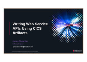 Writing Web Service APIs Using CICS Artifacts