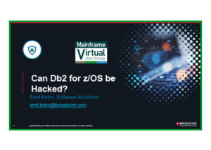 Can Db2 for zOS be Hacked?