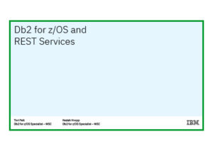 Db2 for zOS REST Services
