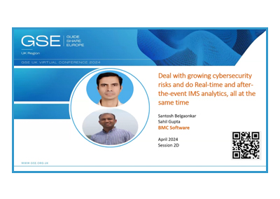 February 2024 | Deal with growing cybersecurity risks and do Real-time and after-the-event IMS analytics, all at the same time