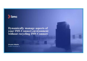 Dynamically manage aspects of your IMS Connect environment without recycling IMS Connect