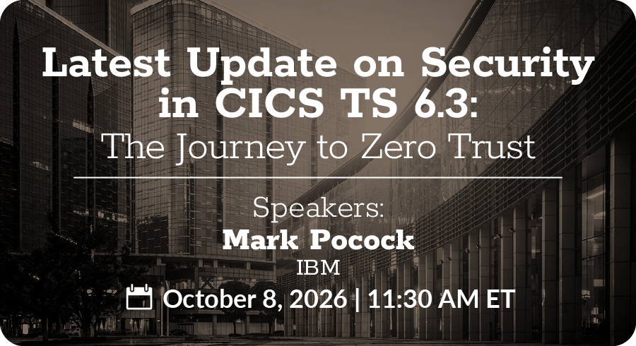 Virtual CICS - Oct 8, 2026