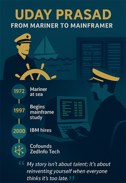 Uday Prasad - Mariner to Mainframer