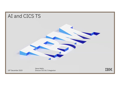 December 2025 | AI and CICS