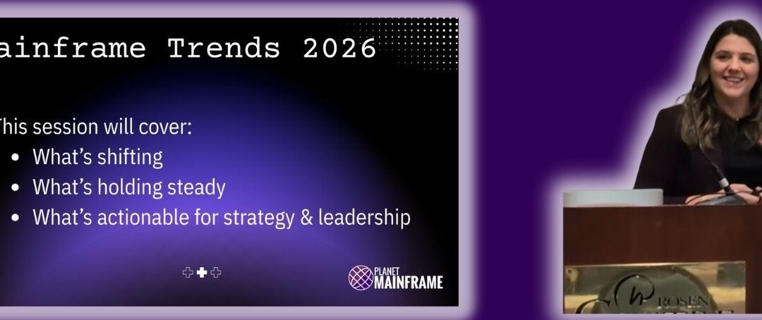Not Nostalgia. Not Hype. Just Data: Mainframe Trends 2026