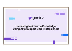 Unlocking Mainframe Knowledge - Using AI to Support CICS Professionals